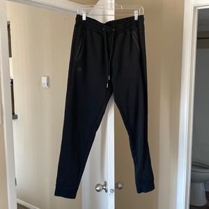 NFQ mens black joggers size large